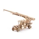 UGEARS modell - 3D kirakó - létrás tűzoltóautó