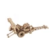 UGEARS modell - 3D puzzle Dragster versenyautó oldalról
