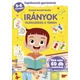 Irányok- tájékozódás térben - matricás foglalkoztatófüzet óvodásoknak, finommotorika