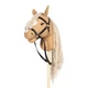 By Astrup bézs szőrű, nyitott szájú BEAUTY hobby horse