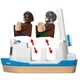 Brio World delux vonatszett utasai