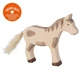 Holztiger álló foltos ló 