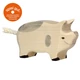 Holztiger fa figura foltos kismalac