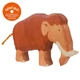 Holztiger mamut fa figura