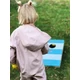 Gyermek célbadobás cornhole játékban