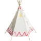 Small foot Wigwam szövet sátor hátulról