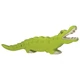 Holztiger fa figura krokodil
