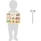 Fa fogantyús puzzle járművek méret