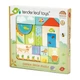 Tender Leaf Toys mozaik kirakó kertépítő kocka