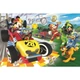 Trefl puzzle - Mickey egér autóversenyen 60 darabos puzzle
