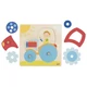 Goki fogantyús puzzle traktor kirakó
