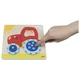 Goki fogantyús puzzle traktor kirakó