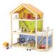 Kép 1/13 - VIGA Toys 3 emeletes fa játék babaház