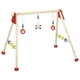 Goki Baby-Gym maci csörgős babatornázó fából
