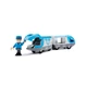 Brio 33506 elemes személyvonat mozdonyvezetővel