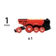 Brio 33592 nagy piros elemes mozdony