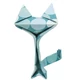 Fridolin origami készlet macska hajtogató készlet Funny origami
