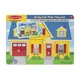 Melissa and Doug hangos puzzle a ház körül csomagolás