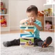 Melissa and Doug készségfejlesztő fajáték Cikk-cakk torony