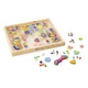 Kreatív gyöngyfűző készlet fadobozban Melissa and Doug
