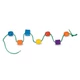 Óriás gyöngyfűző készlet fadobozban Melissa and Doug