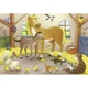 Ravensburger puzzle Boldog állatcsaládok 12 darabos puzzle