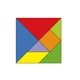 Tangram fa kirakó, mágneses - feladat kártyákkal