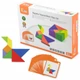Tangram fa kirakó, mágneses