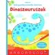 Dinoszauruszok - pontösszekötő füzet óvodásoknak matricákkal