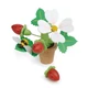 Egyensúlyozó játék - mágneses eperbokor építő - Tender Leaf Toys