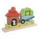 Tender Leaf Toys 3D mágneses kertépítő puzzle