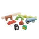 Tender Leaf Toys 3D mágneses kertépítő puzzle