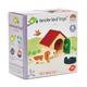 Kép 5/6 - Tender Leaf Toys fa kiskutya és háza doboz