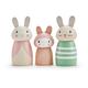 Kép 2/10 - Tender Leaf Toys fa nyuszi figurák